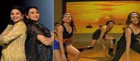 Dil To Pagal Hai Stars Madhuri Dixit, and Karisma Kapoor Recreate Dance Of Envy Scene From Shah Rukh Khan starrer
